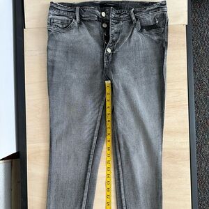 Flying Monkey Men's Charcoal Skinny Jeans